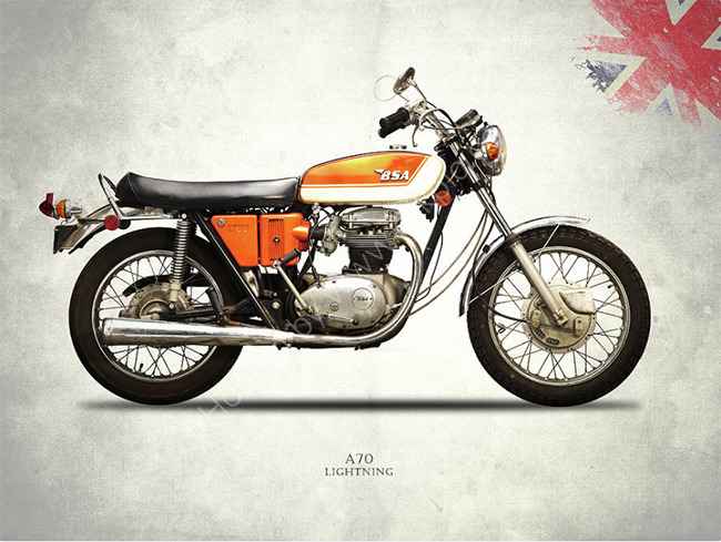 BSA A70 Lightning 1971