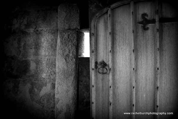 Door to Dupath Well Cornwall
