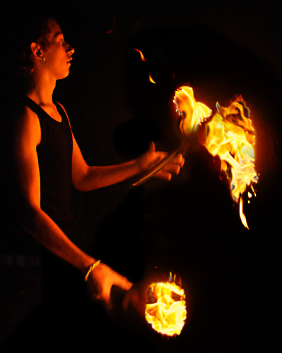Fire Juggling