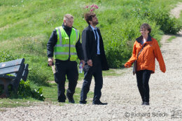 Broadchurch filming in West Bay