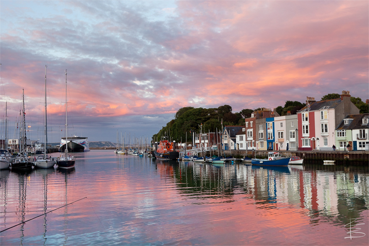 Weymouth Red Skies