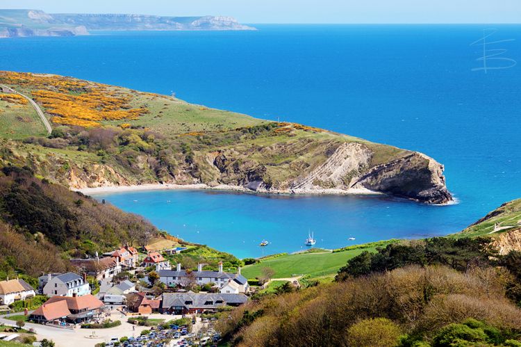 Looking Down to Lulworth
