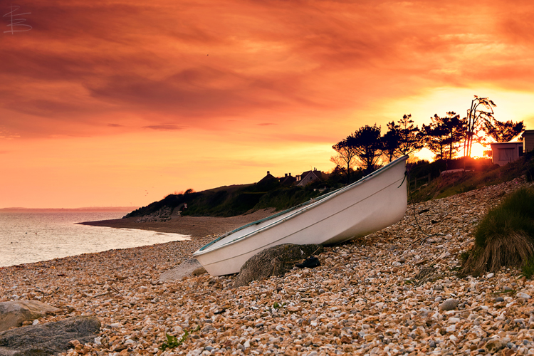 Sunset Boat