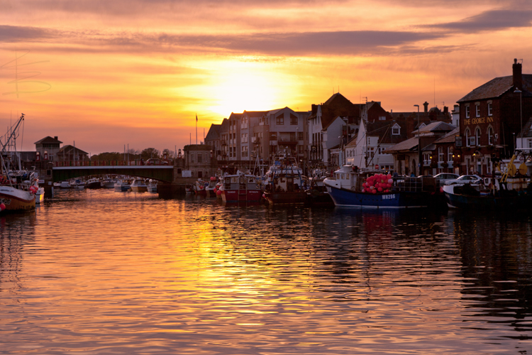 Town Bridge Sunset
