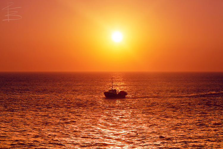 Trawler Sunset