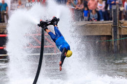 Flyboarding & Water Jets Demonstration at Waterfest 2015