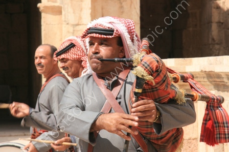 Musicians, Jerash, Jordan