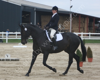 Dressage Rider Winning