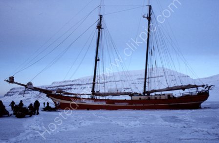 Noorderlicht in Winter