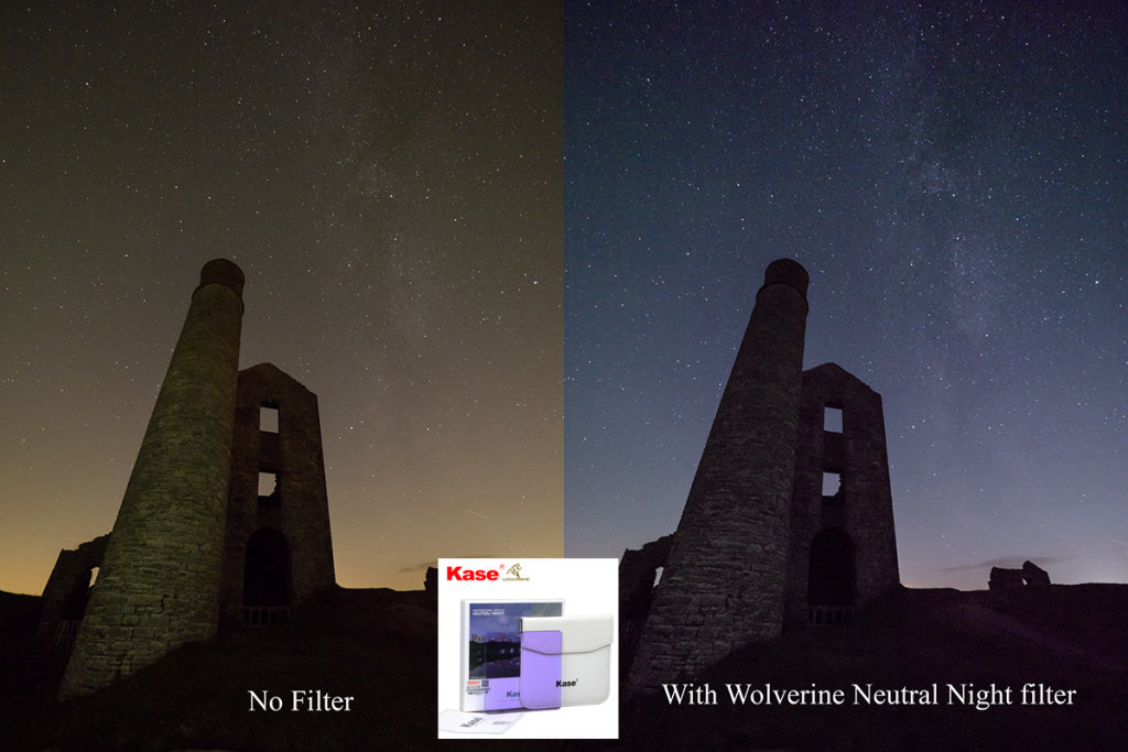K100 Wolverine series shock resistant glass square filter - Neutral Night filter