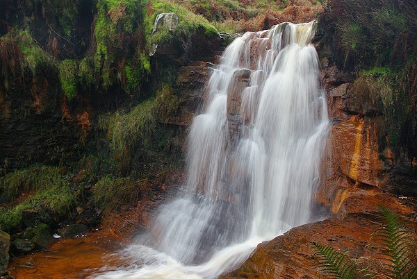 Waterfall at Beater Clough