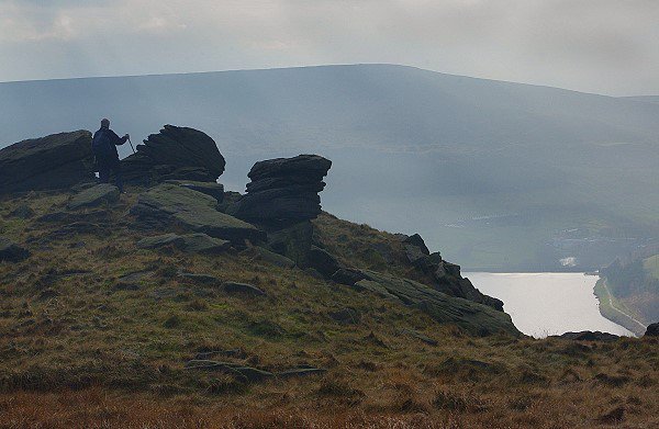 Dove Stone Reservoir from Ashway Rocks