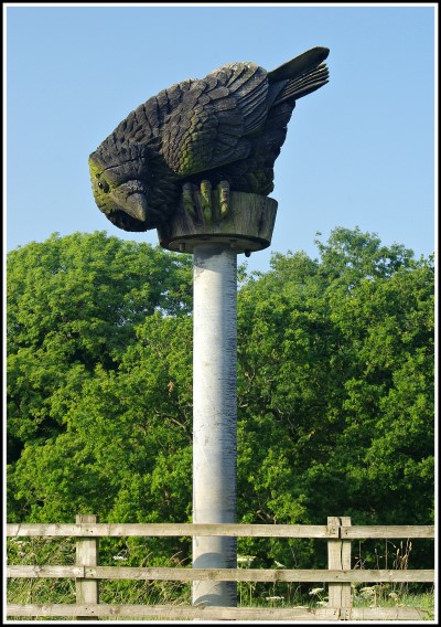 Black Crow Sculpture