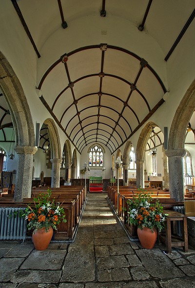 Inside St Pancras Church