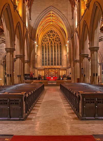 Interior - Bolton Parish Church
