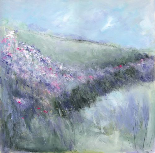 Early spring hedgerow