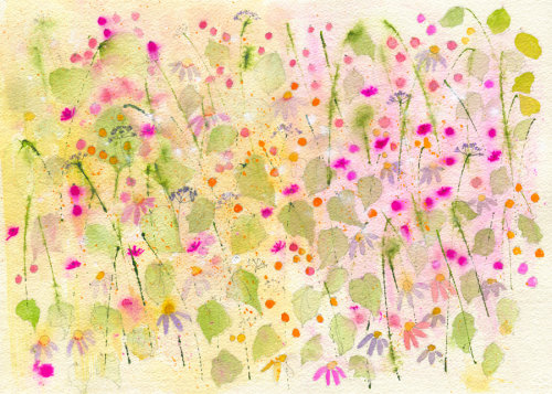 Hedgerow leaves and berries