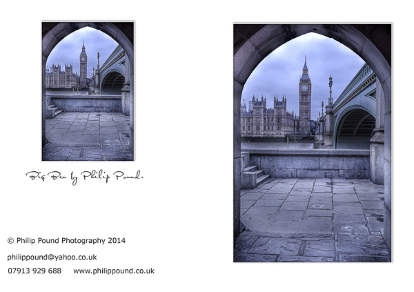Big Ben Greetings Card