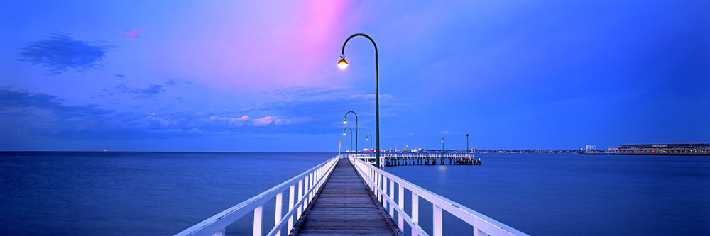 Morning Twilight, Lagoon Pier