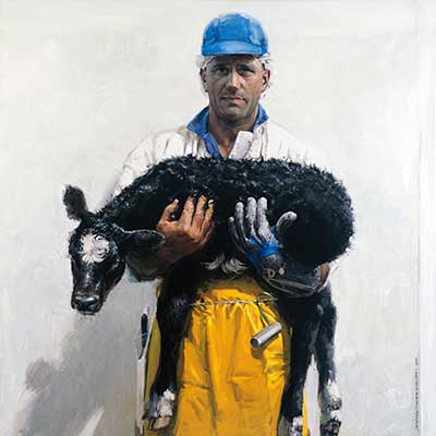Figure 1. The Works. 2008. oil on linen. 91 x 91 cm
