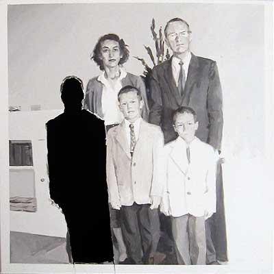 Fig 8. Leaning towards what isn’t there. 2010. 30 x 30 cm