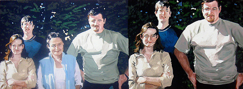 figure 5. stain. 2010. enamel & oil on board. 70 x 21 cm