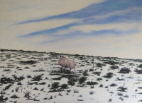 April snow on a Perthshire hill