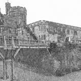 005. Ruthin Castle Pencil Sketch