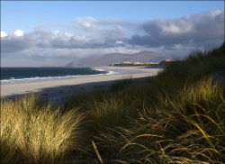 Berneray and distant Ceapabhal