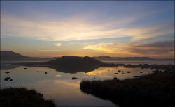 Bragar sunset and Dun