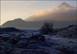 Cuillin from frosty Sligachan