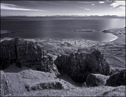 The Quiraing, Digg and Staffin Bay, Skye