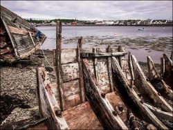 Stornoway from Goat Island