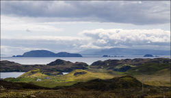 The Shiants and Skye from Lemreway
