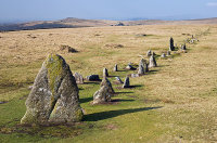 Merrivale Stone Row 1