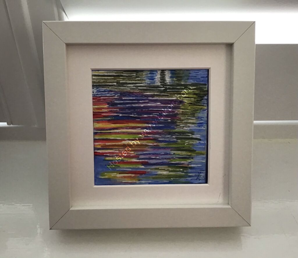 ripples, reflections, water, colour
