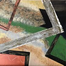 sections of overlapping squares cascade across the canvas