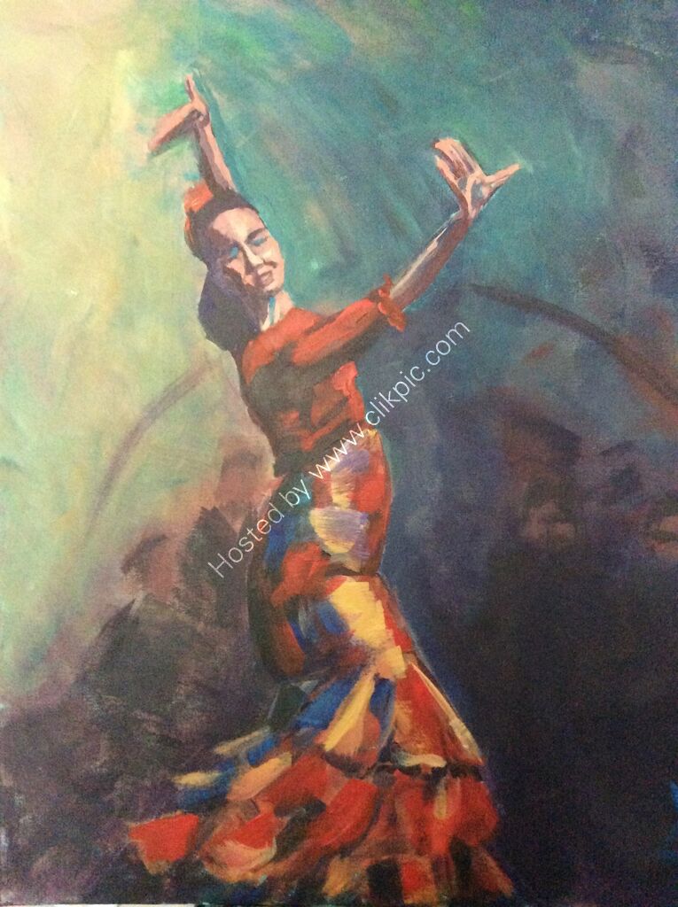 Art Print "Flamenco Passion"