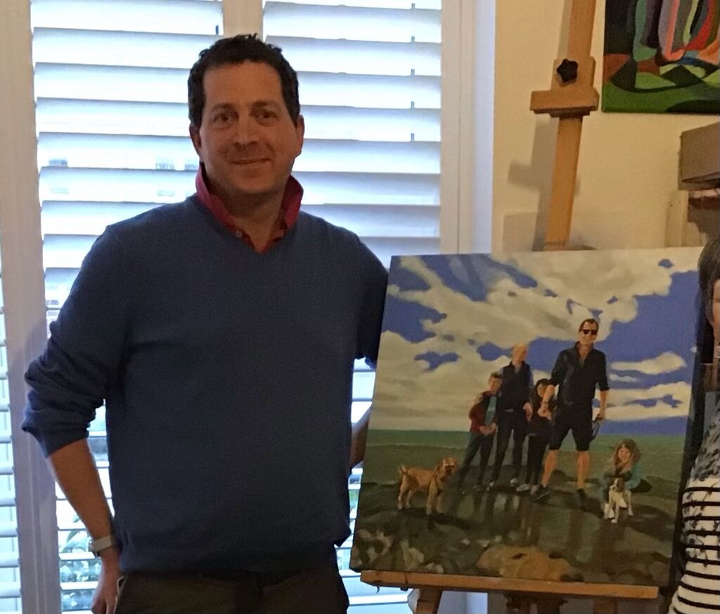 client collecting commission from studio