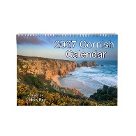 2027 A4 (opens to A3) CORNISH CALENDAR