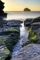 ABOVE THE STREAM (Trebarwith Strand)