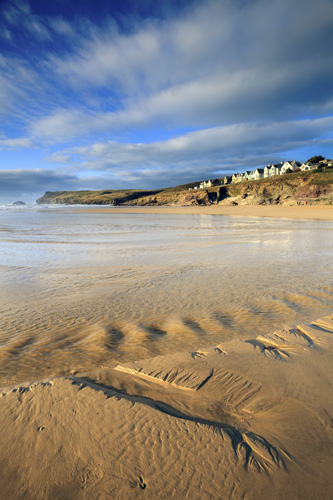 ACROSS POLZEATH BEACH