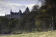 AUTUMN AT DUNROBBIN CASTLE