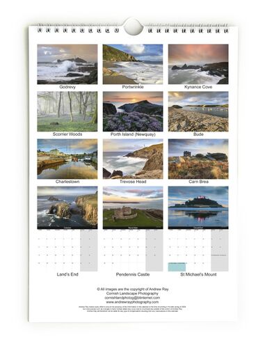 2027 CORNWALL CALENDAR