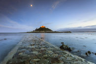 CAUSEWAY AT TWILIGHT (St Michael's Mount)