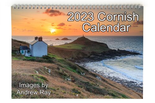 2023 A4 (opens to A3) CORNISH CALENDAR