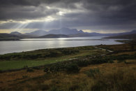 LIGHT SHAFTS OVER KYLE OF TONGUE