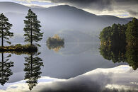 MORNING REFLECTIONS AT LOCH AN EILEIN