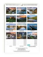 North Wales Calendar 2027 Calendr Godledd Cymru
