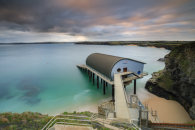 PADSTOW RNLI STATION AT SUNRISE